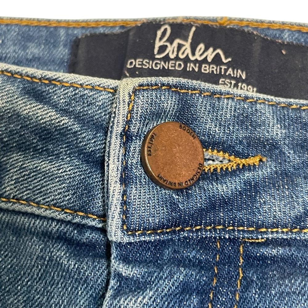 Boden Women's Denim Salcome Short Size 6 NWOT - Picture 8 of 12